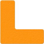 Floor Marking L Shape Orange 6" x 6" 25ct