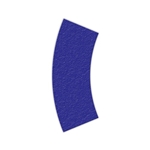 Floor Marking Curve Shape Blue 2-1/2