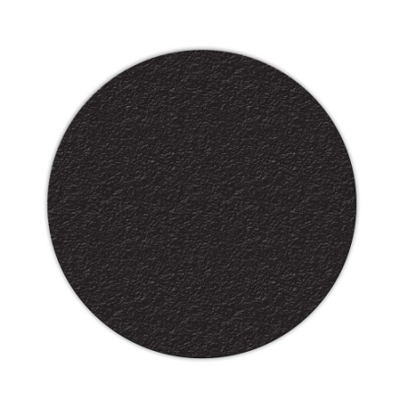 Floor Marking Large Circle Shape Black 6" dia 25ct
