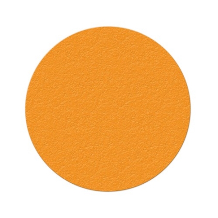 Floor Marking Large Circle Shape Orange 6" dia 25ct