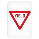 Parking Lot Sign Yield