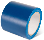 Aisle Marking Tape, Blue, 4