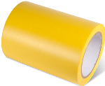 Aisle Marking Tape, Yellow, 6