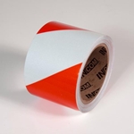 Retroreflective Tape Red White 3" x 150'
