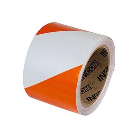 Retroreflective Tape Orange White 3" x 30'