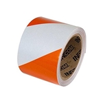 Retroreflective Tape Orange White 3" x 150'