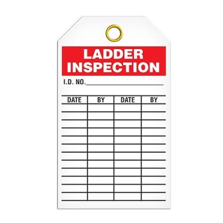 Safety Inspection Tag Ladder