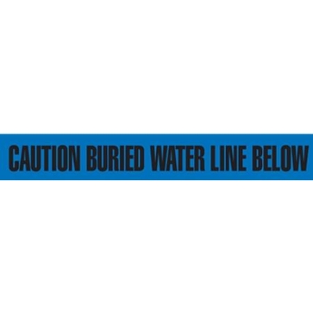 Utility Marking Tape Caution Buried Water Line Below