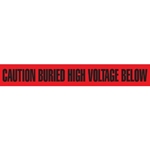 Utility Marking Tape Caution Buried High Voltage Below