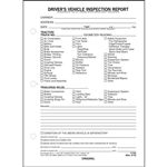 Detailed Driver's Vehicle Inspection Report, Snap Out