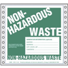 Non-Hazardous Waste Label with Generator Info Pin Feed Tyvek