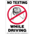No Texting While Driving Labels 4