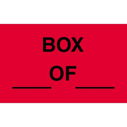 3 x 5" Box Of Label 500Ct Roll