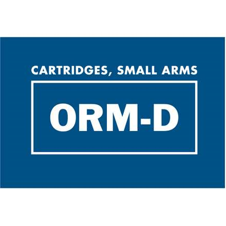 2-1/4 x 1-3/8" ORM-D Cartridges, Small Arms Label