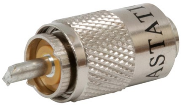 Astatic Heavy Duty PL-259 Soldered-On Connector