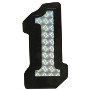 Number 1 Prism Style Adhesive Number
