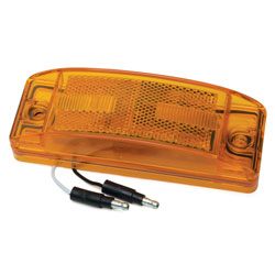 RoadPro 6" x 2" LED Light with Replaceable Lens, Amber