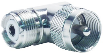 RoadPro 90 Degree L PL-259 to SO-239 Connector