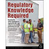 Regulatory Knowledge Required, Transportation Safety Risk Poster