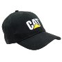 CAT Trademark Logo Cap, Black