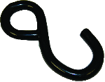 1" Vinyl S Hook