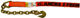 2" x 30' Winch Strap with Chain Anchor
