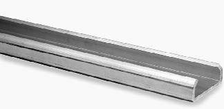 Aluminum C Winch Track, 6' length