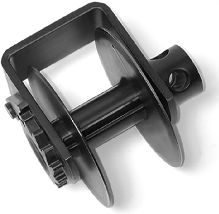 Standard Storage 3" Spool Bottom Mount Web Winch