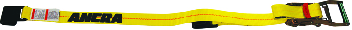 2" x 30' Wed Keeper Ratchet Strap With Flat Hooks, Fixed end 18"