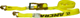 2" x 27' Ratchet Strap With Wire Hooks, Fixed end 18"