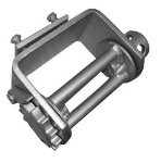 3 Bar Standard Portable Winch, 2 Set Screws, X-Treme Zinc Finish