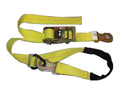 Tie-Down with Snap Hook, 6ft., Fixed End 6"