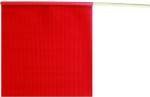 18″ x 18″ Red Jersey Mesh Safety Flag