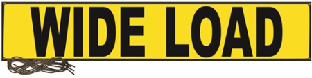 Mesh Wide Load Banner