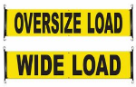 18″ x 84″ Wide, Oversized Load Banner w Bungees