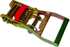 Long Wide Handle Web Keeper Ratchet Buckle, 2"