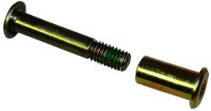 Low Profile Allen Sleeve Nut & Bolt Kit