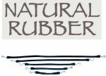 Natural Rubber Tarp Tie 21″