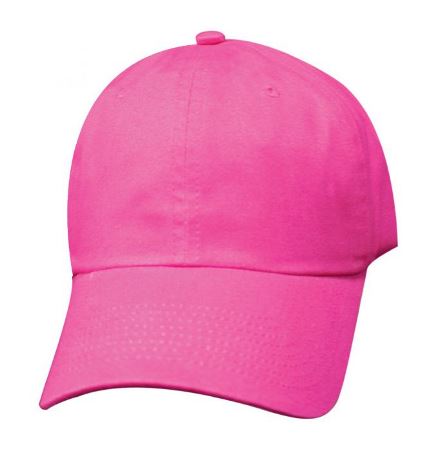 Low Profile Brushed Cap, Pink