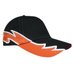 Wave Cap Black & Orange