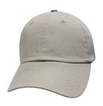 Relaxed Cap Earth Tone Gray