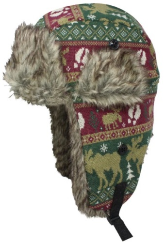 Dakota Dan Trooper Cap Animal Print Moose