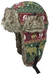 Dakota Dan Trooper Cap Animal Print Moose