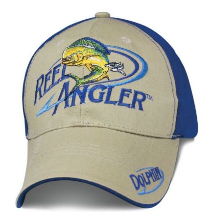 Reel Angler Cotton Dolphin Cap