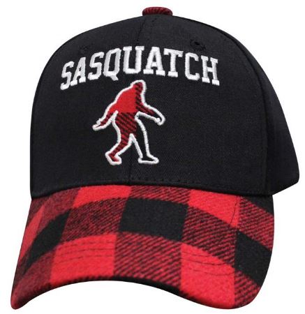 Sasquatch Buffalo Plaid Cap