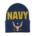 Cuffed Beanie, Navy