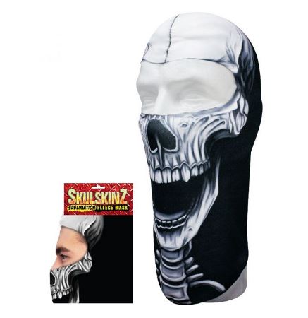 SkulSkinz Fleece Mask, Skull