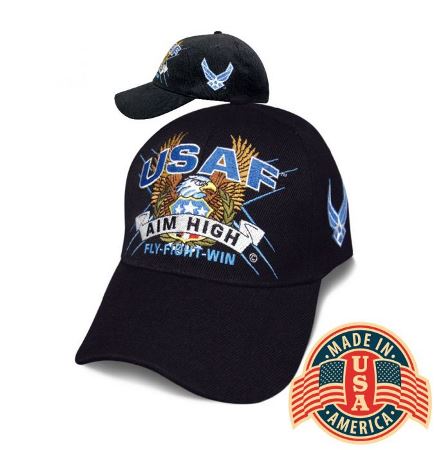 Slogan USA Air Force Cap