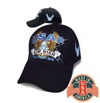 Slogan USA Air Force Cap