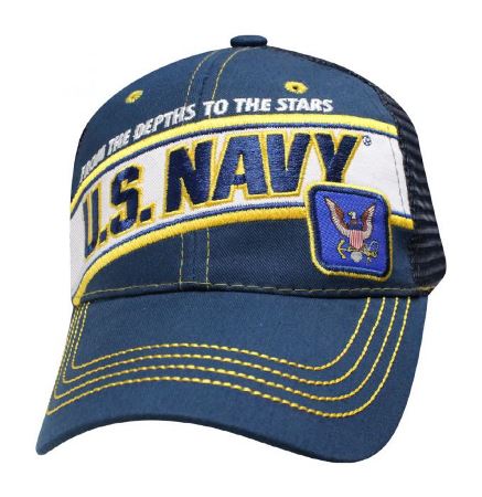 Military Striper Navy Cap